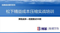 【精美PPT】松下精益成本壓縮實(shí)戰(zhàn)培訓(xùn)課件-32頁