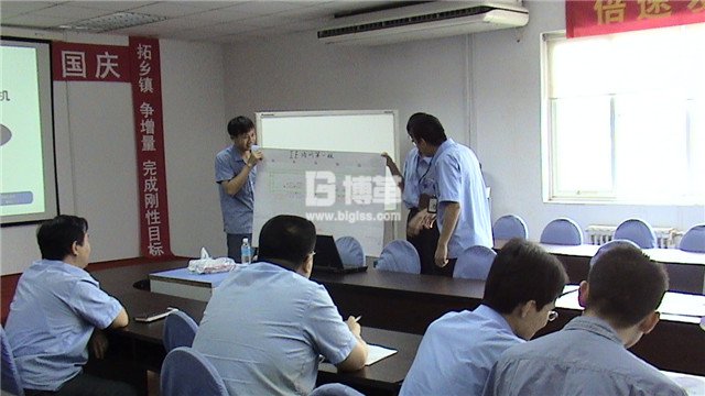 青島海爾滾筒洗衣機班組現(xiàn)場管理培訓學員展示